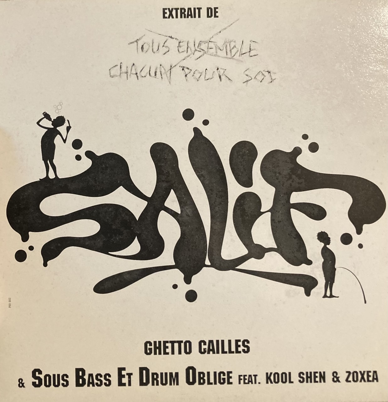 Maxi vinyl Salif - Ghetto cailles de salif sur Scredboutique.com
