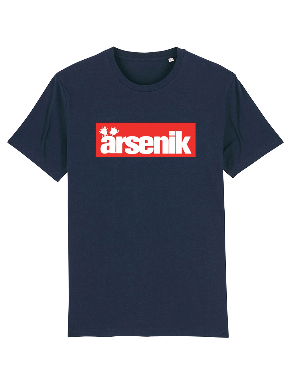 Tshirt Arsenik carré rouge de arsenik sur Scredboutique.com