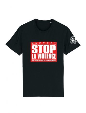 T-Shirt Scred Connexion STOP LA VIOLENCE