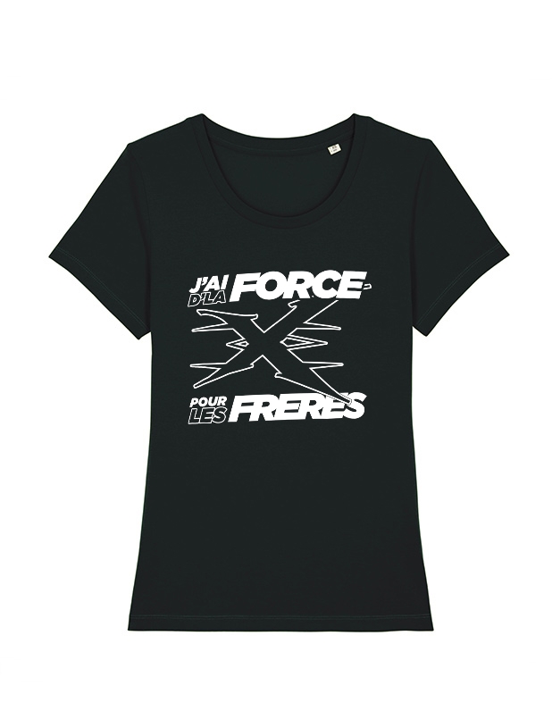 Tshirt Femme X-Men - De la force pour les frères de x-men sur Scredboutique.com