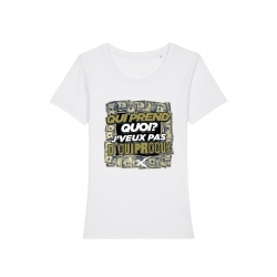 Tshirt Femme X-Men - Qui prend quoi ? de x-men sur Scredboutique.com