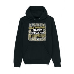 Sweat Capuche X-Men - Qui prend quoi ? de x-men sur Scredboutique.com