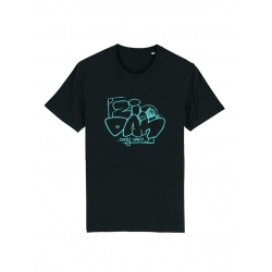 T-Shirt Dany Dan Zidan Bleu de dany dan sur Scredboutique.com