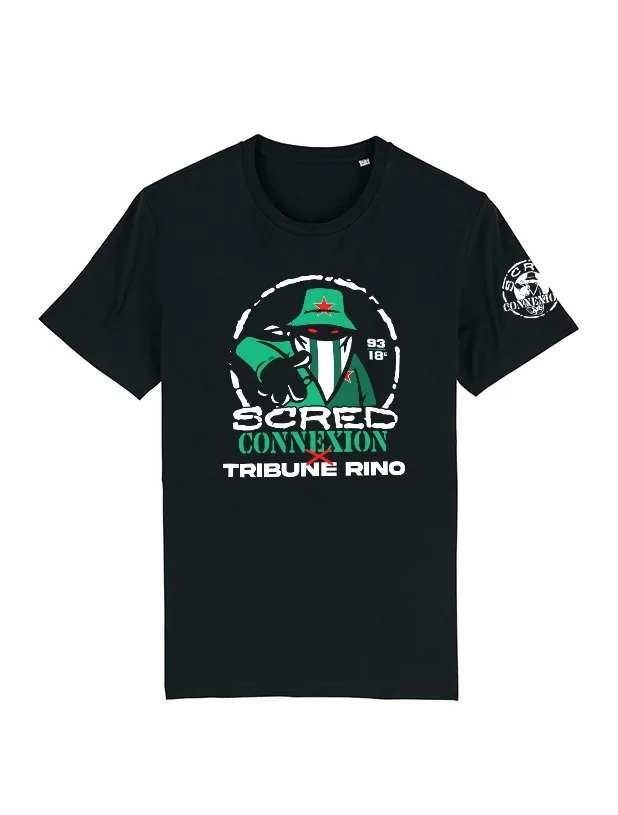 Tshirt Scred Connexion x Tribune Rino Red Star de scred connexion sur Scredboutique.com