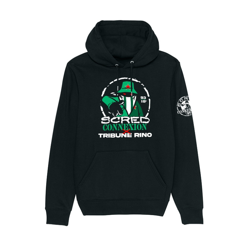 Sweat Capuche Scred Connexion x Tribune Rino Red Star