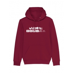Sweat Capuche Nasme Logo de nasme sur Scredboutique.com