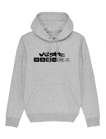 Sweat Capuche Nasme Logo 