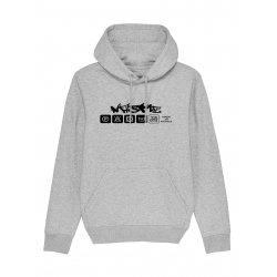 Sweat Capuche Nasme Logo de nasme sur Scredboutique.com