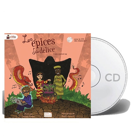 Livre + cd conte musical rap "Les épices du délice" de sur Scredboutique.com