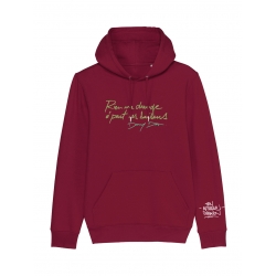Sweat Capuche Dany Dan - Rien ne change de dany dan sur Scredboutique.com