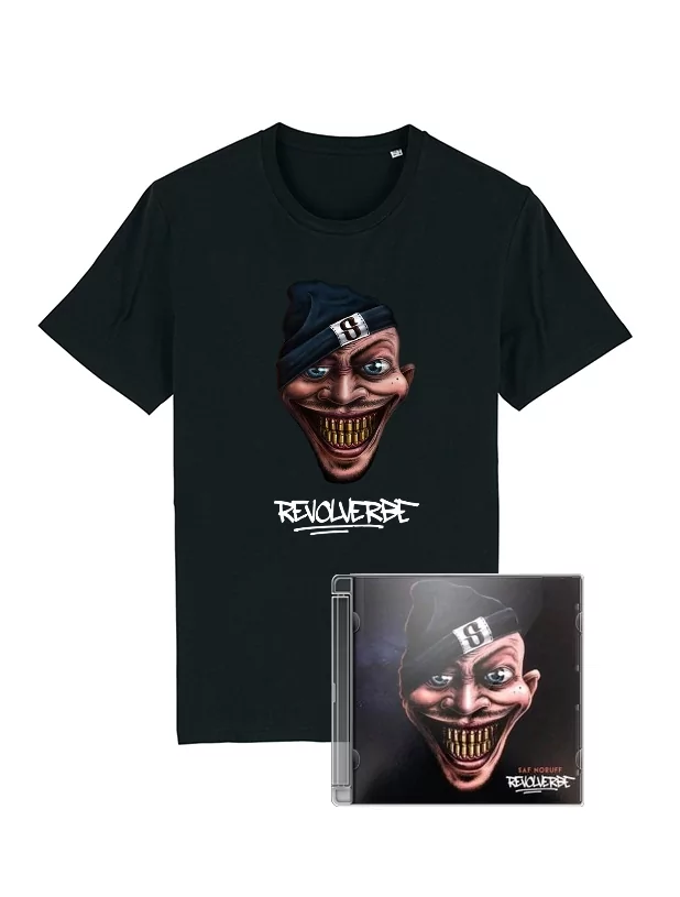 Pack CD & Tshirt Saf - Revolverbe de anonymous label sur Scredboutique.com