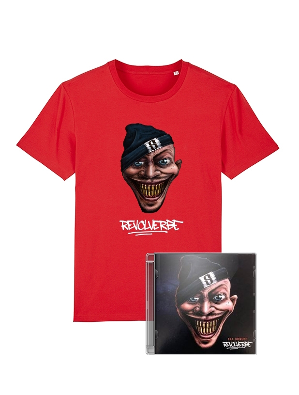 Pack CD & Tshirt Saf - Revolverbe de anonymous label sur Scredboutique.com