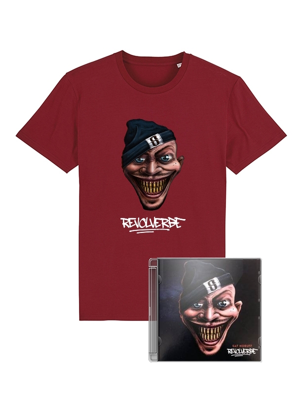 Pack CD & Tshirt Saf - Revolverbe de anonymous label sur Scredboutique.com