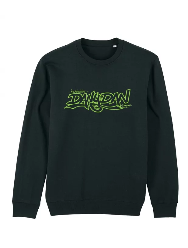 Sweat Dany Dan - A la régulière vert de dany dan sur Scredboutique.com