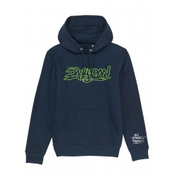 Sweat Capuche Dany Dan - A la régulière vert de dany dan sur Scredboutique.com