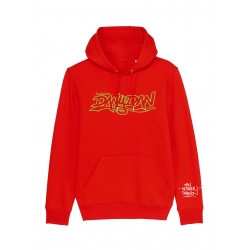 Sweat Capuche Dany Dan - A la régulière vert de dany dan sur Scredboutique.com