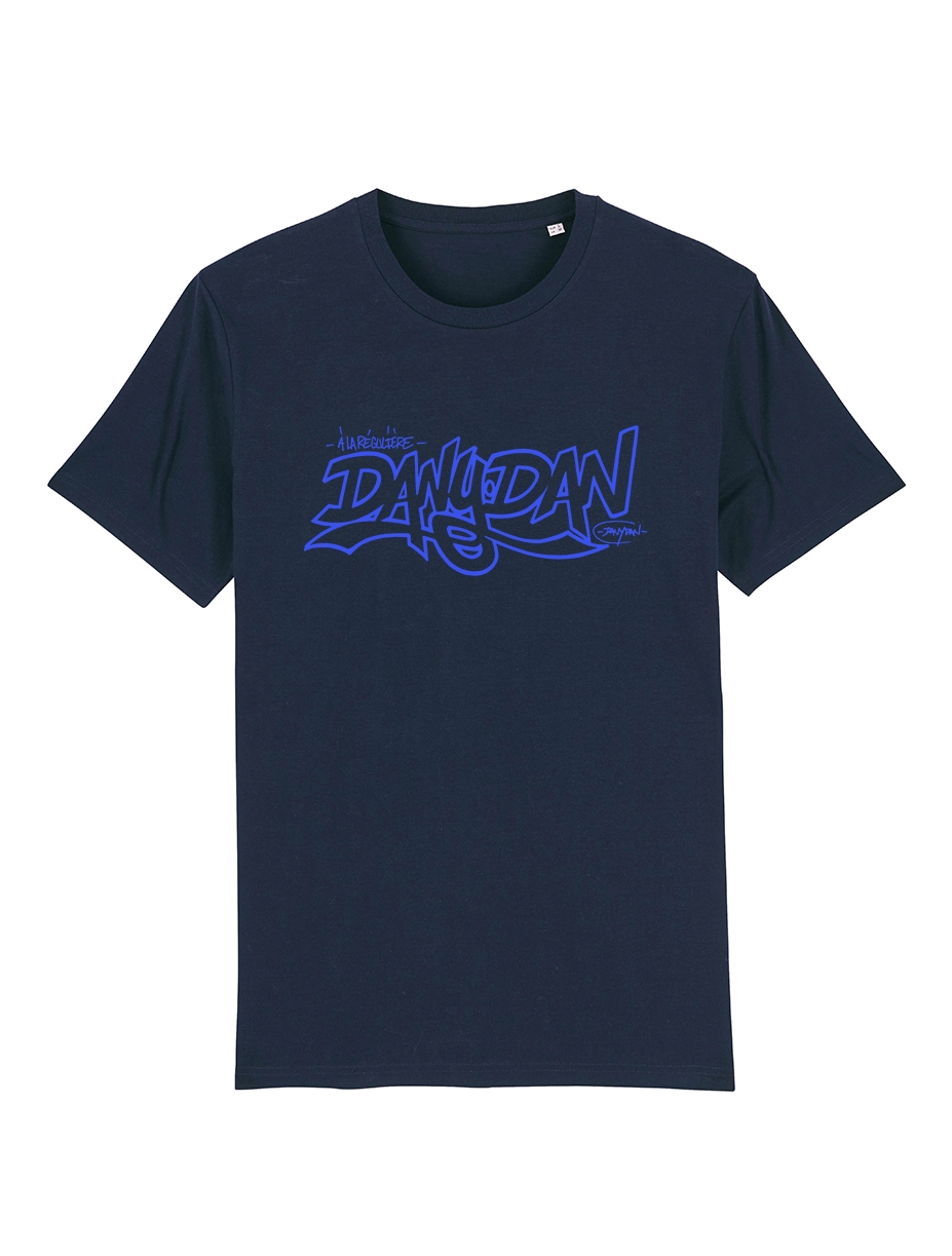 T-Shirt Dany Dan - A la régulière bleu de dany dan sur Scredboutique.com