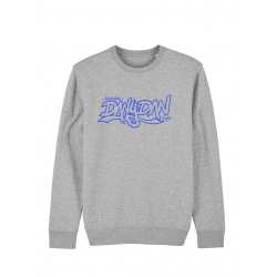 Sweat Dany Dan - A la régulière bleu de dany dan sur Scredboutique.com