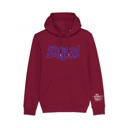 Sweat Capuche Dany Dan - A la régulière bleu de dany dan sur Scredboutique.com