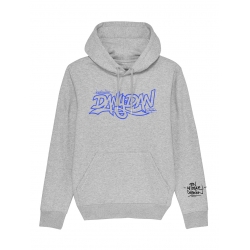 Sweat Capuche Dany Dan - A la régulière bleu de dany dan sur Scredboutique.com