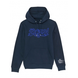 Sweat Capuche Dany Dan - A la régulière bleu de dany dan sur Scredboutique.com