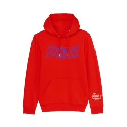 Sweat Capuche Dany Dan - A la régulière bleu de dany dan sur Scredboutique.com
