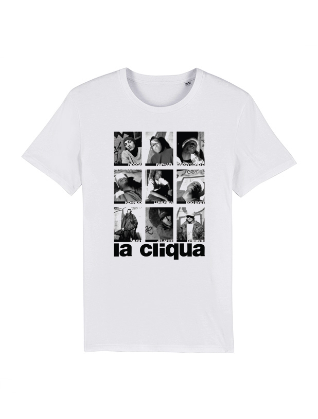 Tshirt La Cliqua - Portraits de la cliqua sur Scredboutique.com