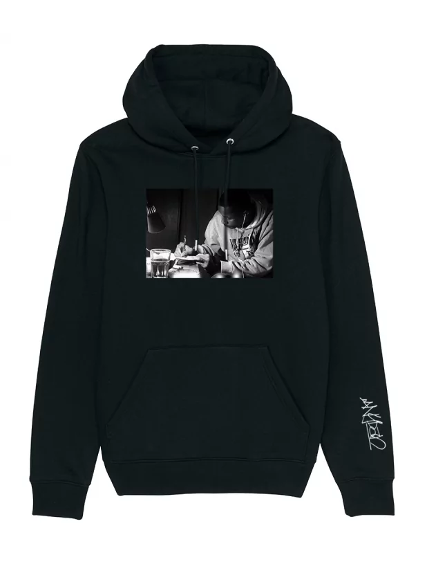 Sweat Capuche Dany Dan - Portrait de dany dan sur Scredboutique.com