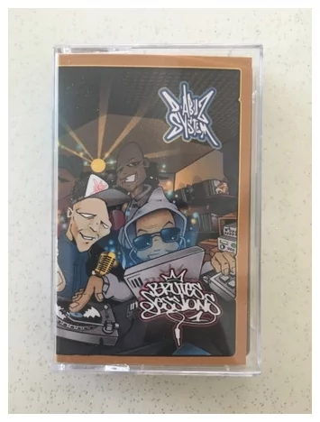 dabuz ALBUM CASSETTE D.ABUZ SYSTEM " BRUTES SESSIONS 1"