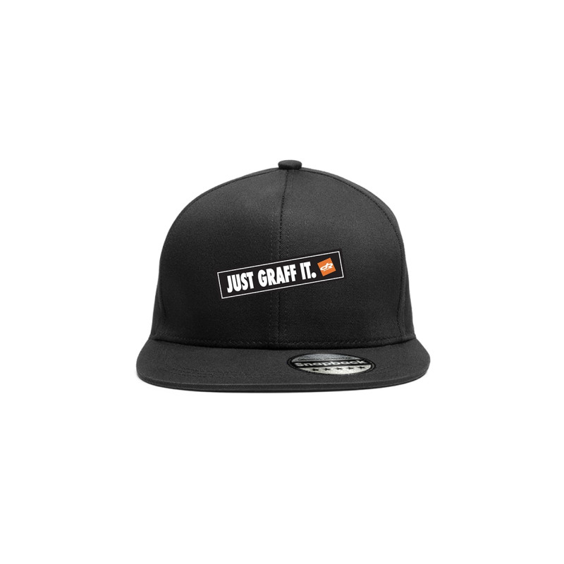 Snapback Comer - Just Graff it Logo