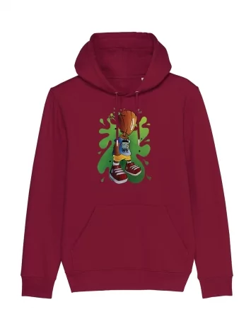 Sweat Capuche Big Factory Custom - Groot 