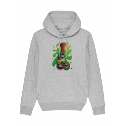 Sweat Capuche Big Factory Custom - Groot de big factory custom sur Scredboutique.com