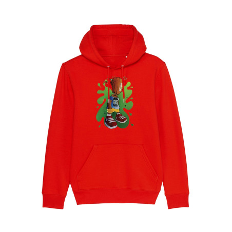 Sweat Capuche Big Factory Custom - Groot