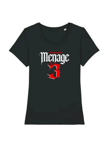 2bal 2neg Tshirt Femme 2Bal 2Neg - Ménage à 3