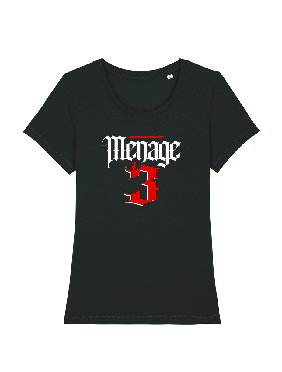 Tshirt Femme 2Bal 2Neg - Ménage à 3 de 2bal 2neg sur Scredboutique.com