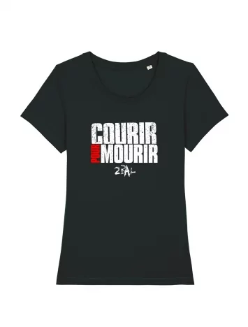 2bal 2neg Tshirt Femme 2Bal 2Neg - Courir pour mourir