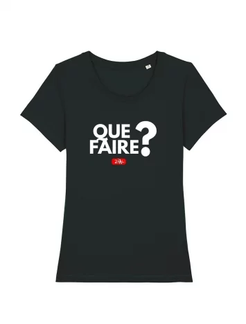 2bal 2neg Tshirt Femme 2Bal 2Neg - Que Faire