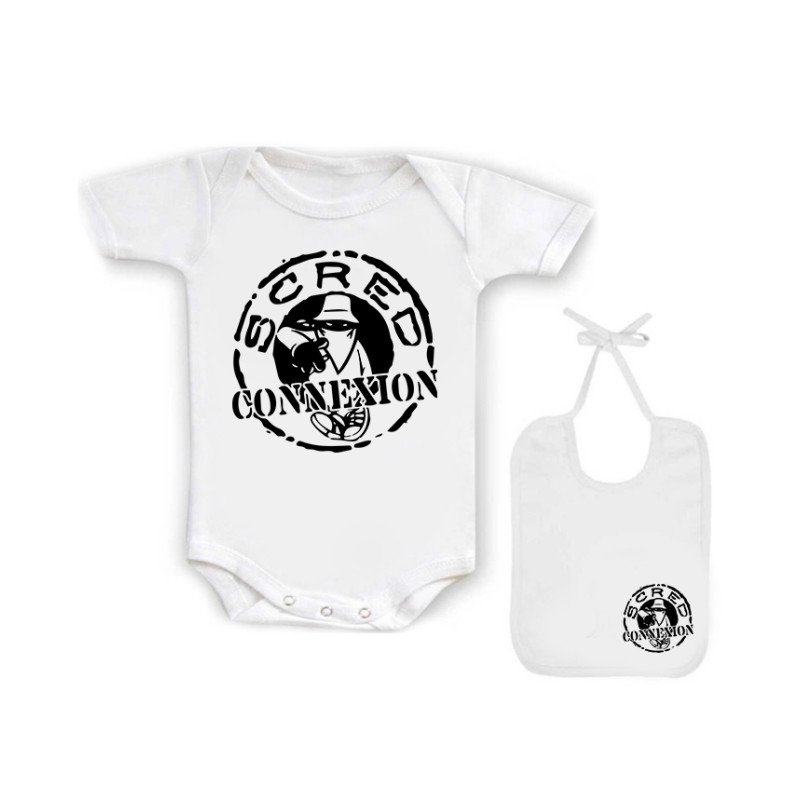 Pack Body + Bavoir Scred Connexion Classico