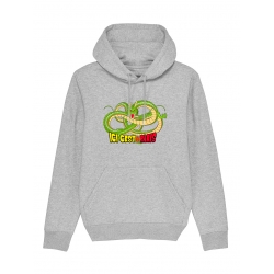 Sweat Capuche  Dragon DBZ - Lutèce Football Club de amadeus sur Scredboutique.com