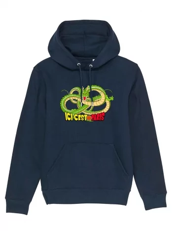 Sweat Capuche  Dragon DBZ - Lutèce Football Club 