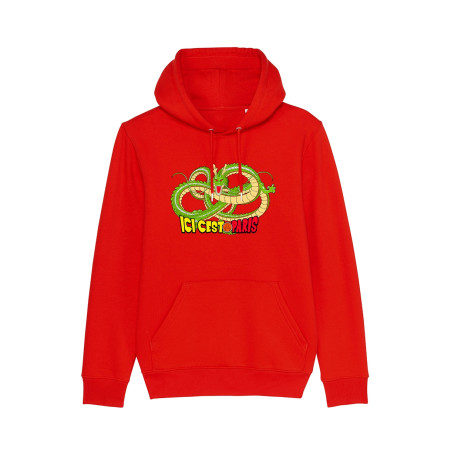 Sweat Capuche  Dragon DBZ - Lutèce Football Club