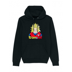 Sweat Capuche Goku Tifo - Lutèce Football Club de amadeus sur Scredboutique.com