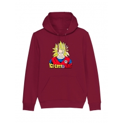 Sweat Capuche Goku Tifo - Lutèce Football Club de amadeus sur Scredboutique.com