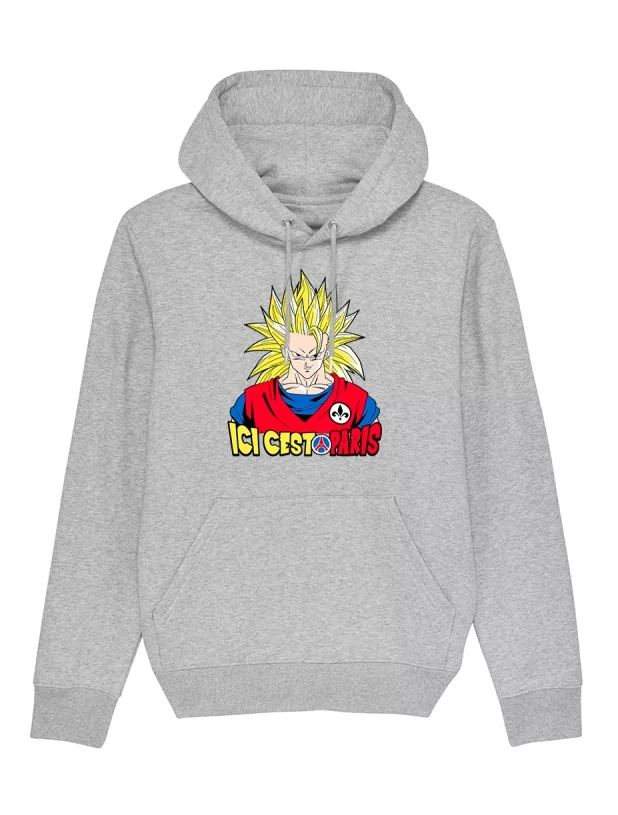 Sweat Capuche Goku Tifo - Lutèce Football Club de amadeus sur Scredboutique.com