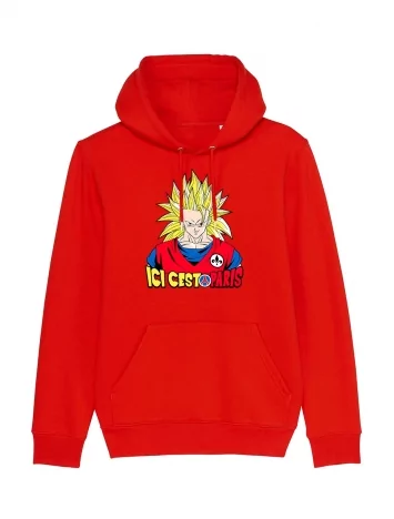 Sweat Capuche Goku Tifo - Lutèce Football Club