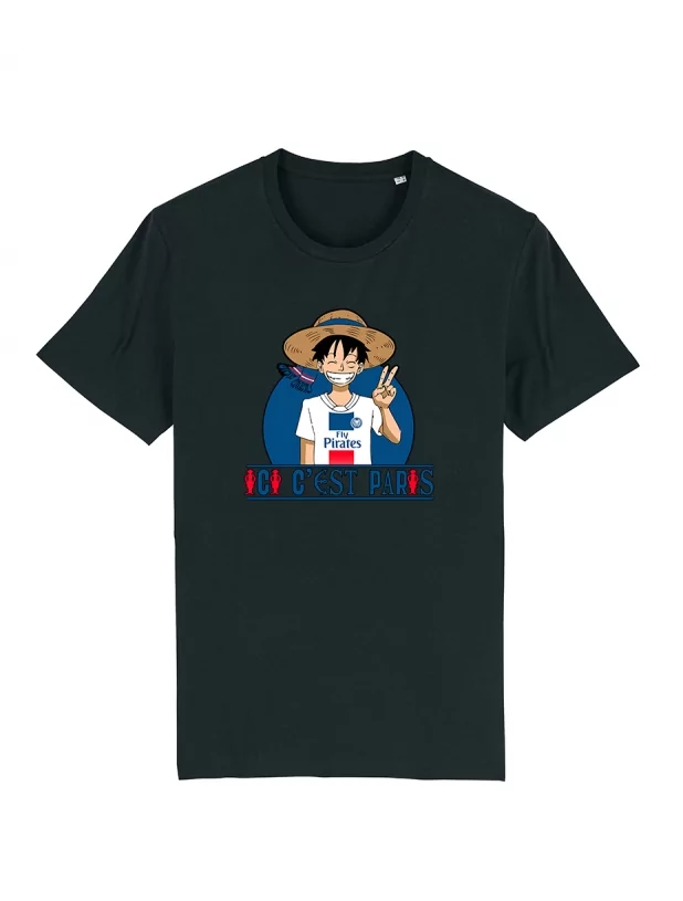 Tshirt One Piece Paris - Lutèce Football Club de amadeus sur Scredboutique.com