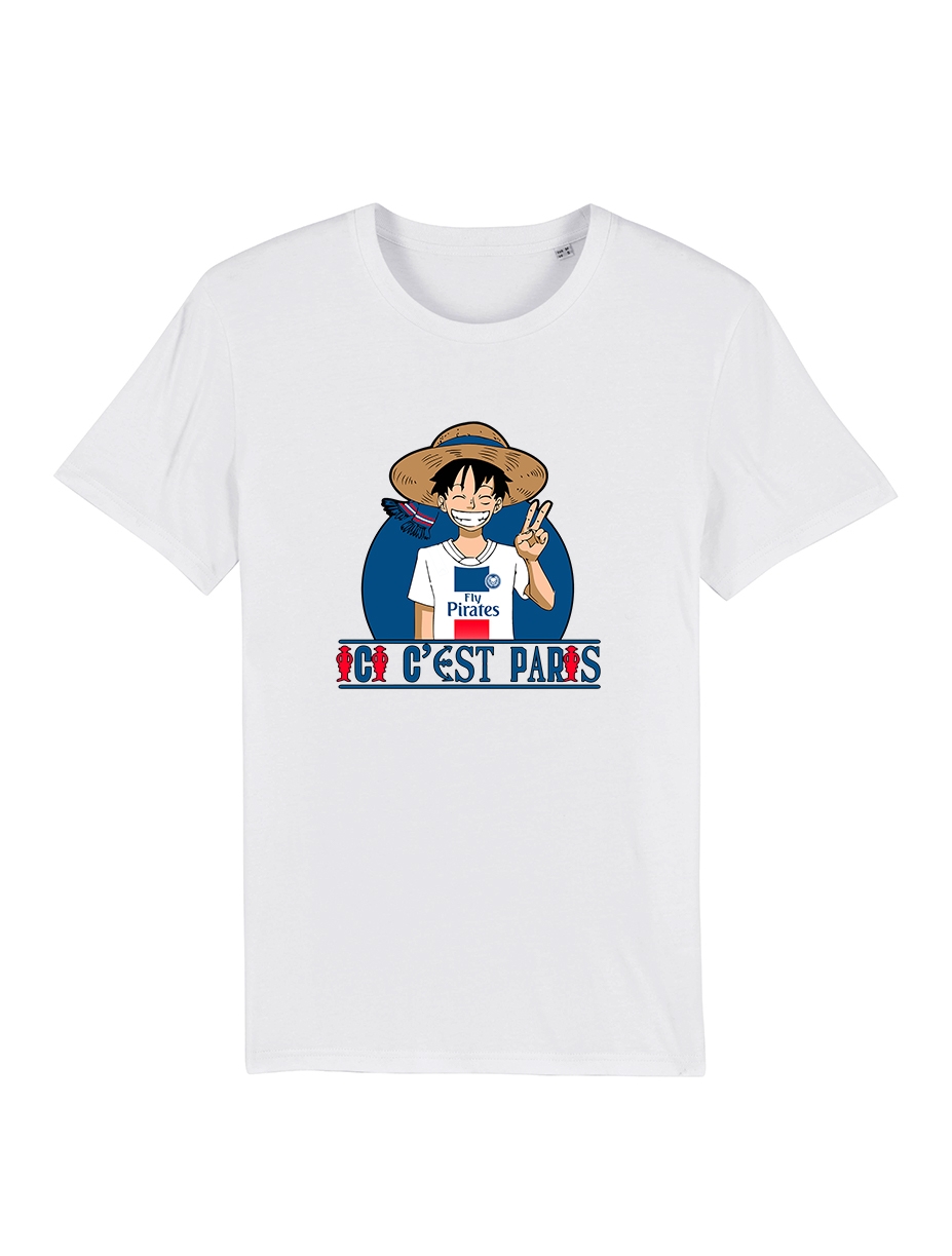 Tshirt One Piece Paris - Lutèce Football Club de amadeus sur Scredboutique.com