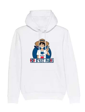 Sweat Capuche One Piece Paris - Lutèce Football Club