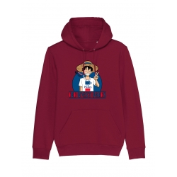 Sweat Capuche One Piece Paris - Lutèce Football Club de amadeus sur Scredboutique.com