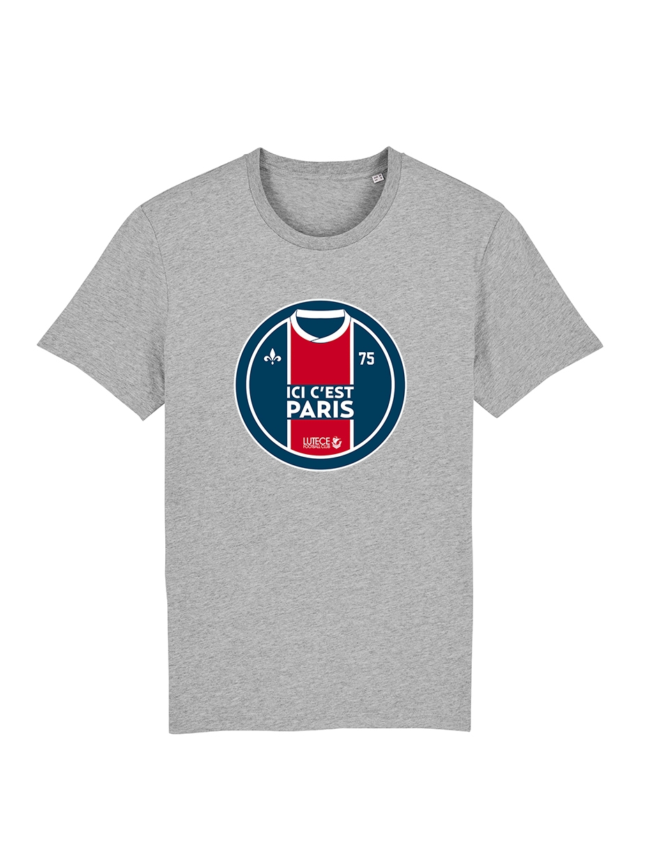 Tshirt Paris Maillot PDP - Lutèce Football Club de amadeus sur Scredboutique.com